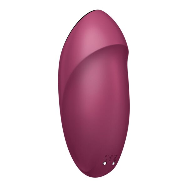 Masażer Satisfyer Tap & Climax Czerwony - obrazek 5