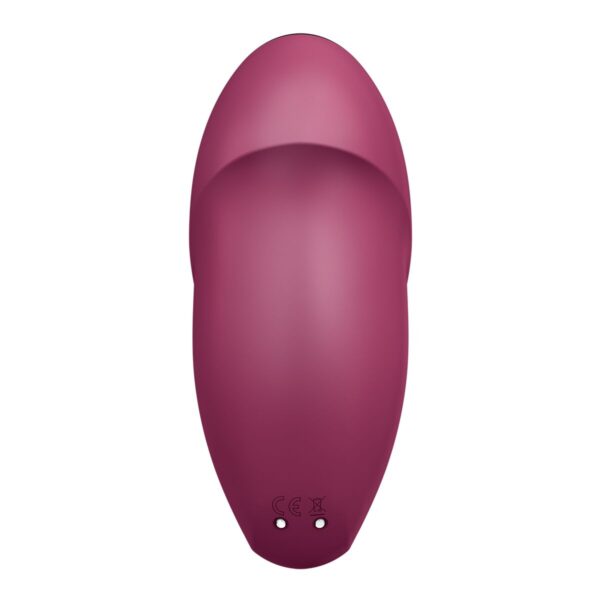 Masażer Satisfyer Tap & Climax Czerwony - obrazek 6
