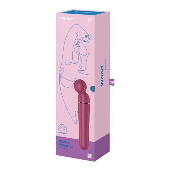 Masażer Satisfyer Planet Wand-er Czerwony - obrazek 7