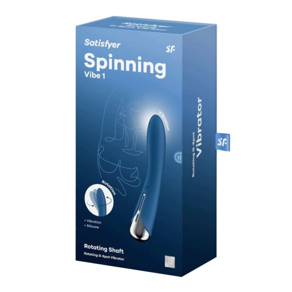 Wibrator Satisfyer Spinning Vibe Niebieski - obrazek 7