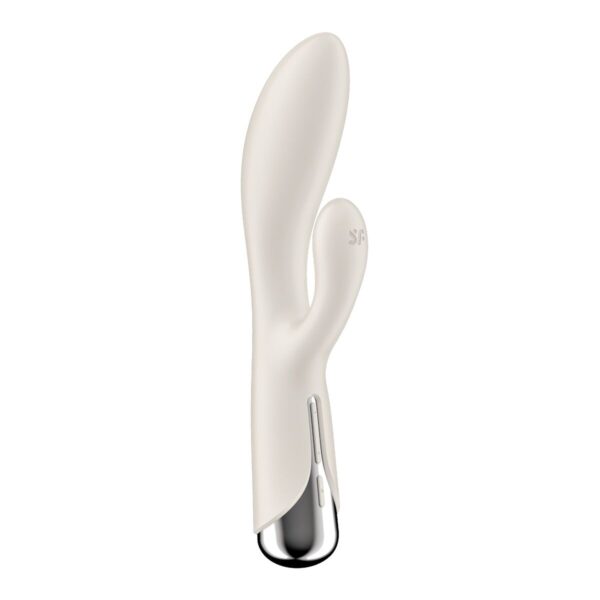 Wibrator Podwójnej Stymulacji Satisfyer Spinning Rabbit 1 Biały