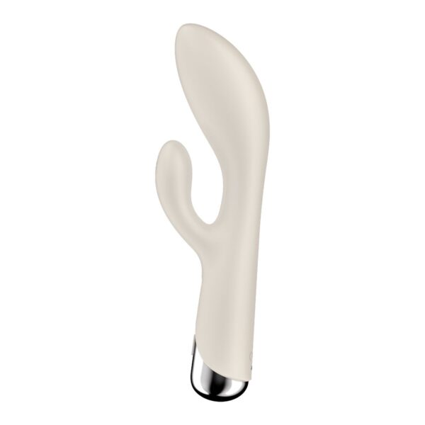 Wibrator Podwójnej Stymulacji Satisfyer Spinning Rabbit 1 Biały - obrazek 2