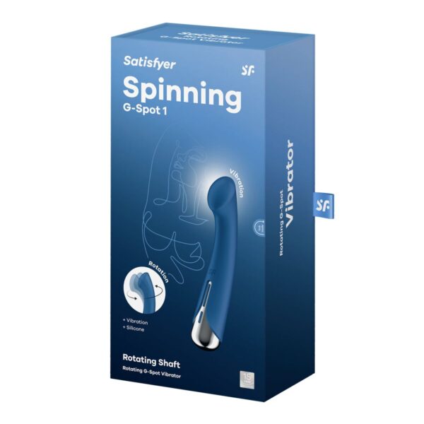 Wibrator punktu G Satisfyer Spinning G-Spot 1 Niebieski - obrazek 7