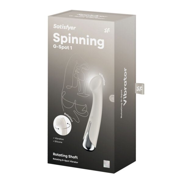 Wibrator punktu G Satisfyer Spinning G-Spot 1 Biały - obrazek 7