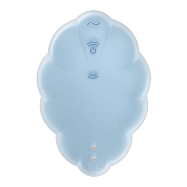 Ssący masażer do Łechtaczki Satisfyer Cloud Dancer Niebieski - obrazek 7