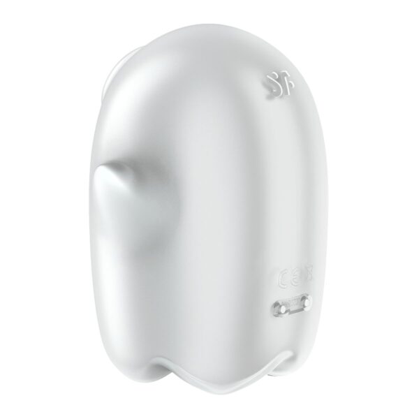 Ssący masażer do Łechtaczki Satisfyer Glowing Ghost Biały - obrazek 6
