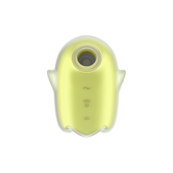 Ssący masażer do Łechtaczki Satisfyer Glowing Ghost Żółty - obrazek 2