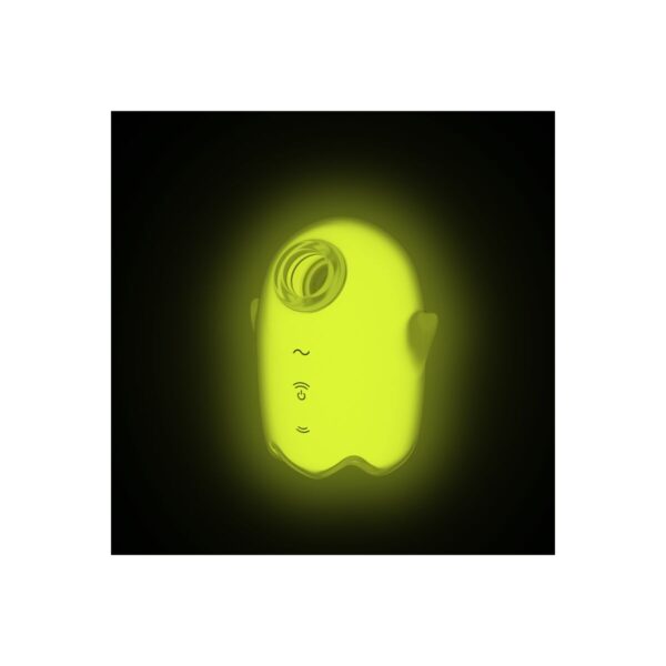 Ssący masażer do Łechtaczki Satisfyer Glowing Ghost Żółty - obrazek 3