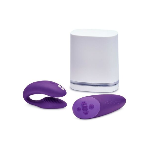 Masażer dla par We-Vibe Fioletowy - obrazek 3