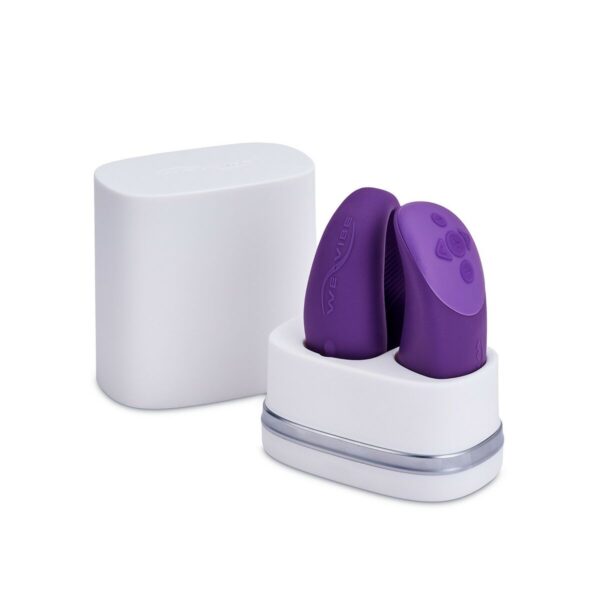 Masażer dla par We-Vibe Fioletowy - obrazek 8