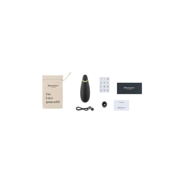 Wibrator Womanizer WOM163-BLACK Czarny - obrazek 8