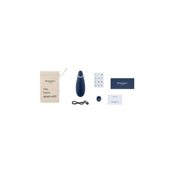 Wibrator Womanizer WOMANIZER PREMIUM 2 BLUEBERRY Niebieski - obrazek 5