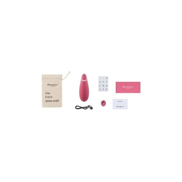 Wibrator Womanizer WOM163-RASPBERRY Bordeaux - obrazek 8