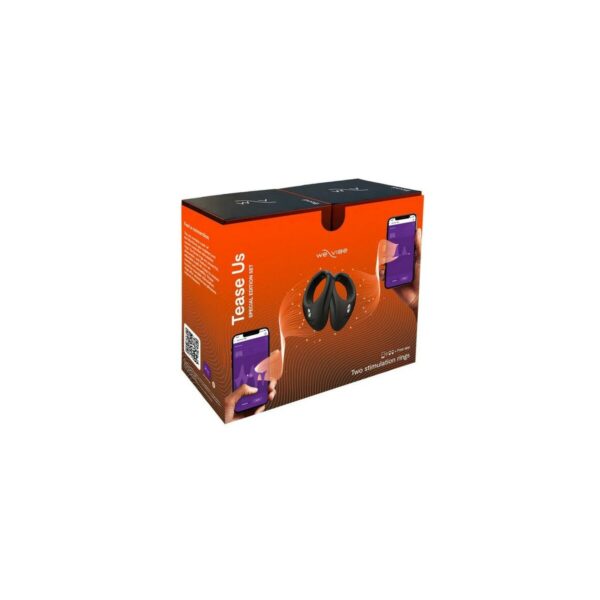 Pierścień Erekcyjny Trójpak We-Vibe Czarny - obrazek 2