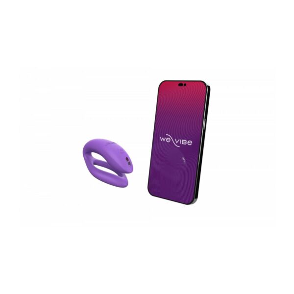 Masażer dla par We-Vibe Fioletowy - obrazek 5