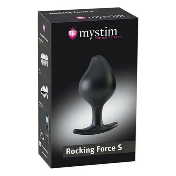 Korek Analny Rocking Force Mystim 5 Czarny (9,5 cm) - obrazek 2