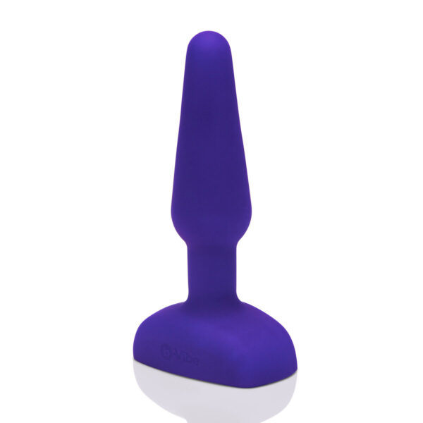 Zdalnie strerowana potrójna zatyczka analna (fioletowa) B-Vibe 05882530000 Fioletowy - obrazek 3