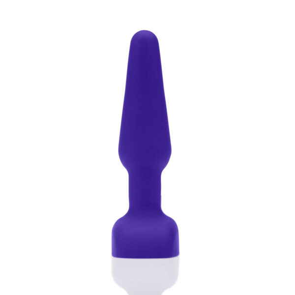 Zdalnie strerowana potrójna zatyczka analna (fioletowa) B-Vibe 05882530000 Fioletowy - obrazek 5