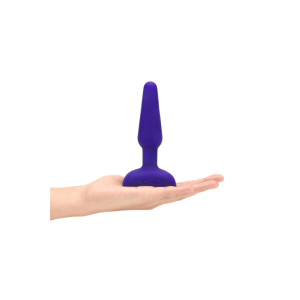Zdalnie strerowana potrójna zatyczka analna (fioletowa) B-Vibe 05882530000 Fioletowy - obrazek 6