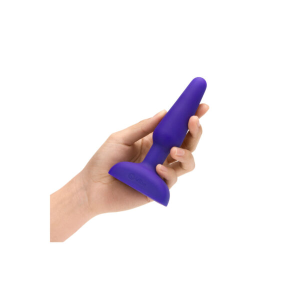 Zdalnie strerowana potrójna zatyczka analna (fioletowa) B-Vibe 05882530000 Fioletowy - obrazek 8