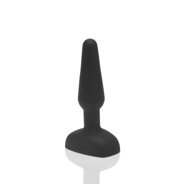 Zdalnie strerowana potrójna zatyczka analna (czarna) B-Vibe 05882610000 Czarny - obrazek 3