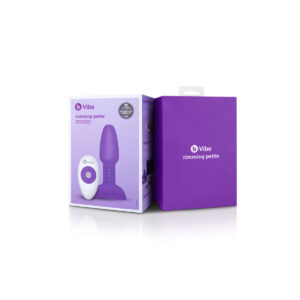 Korek Analny Fioletowy Rimming Petite B-Vibe 93044 Fioletowy