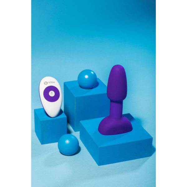 Korek Analny Fioletowy Rimming Petite B-Vibe 93044 Fioletowy - obrazek 8