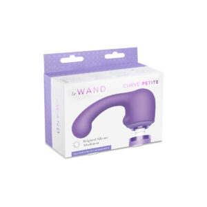 Silikonowa zakrzywiona nakładka Petite Curve Weighted Le Wand Petite