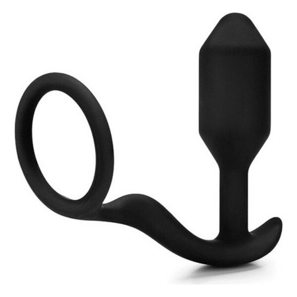 Zatyczka Analna Snug & Tug B-Vibe Czarny - obrazek 2