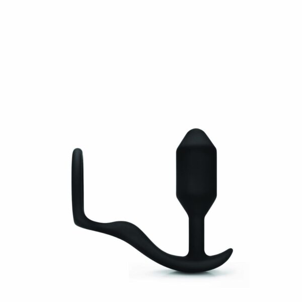 Zatyczka Analna Snug & Tug B-Vibe Czarny - obrazek 3