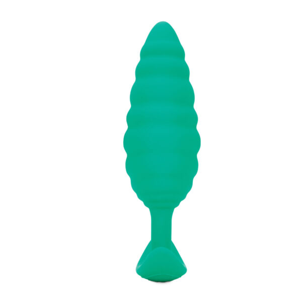 Wibrujący korek analny B-Vibe Twist Texture Kolor Zielony - obrazek 8