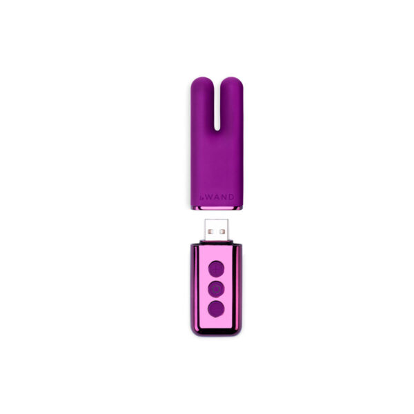 Mini Wibrator Le Wand Deluxe Fioletowy - obrazek 5