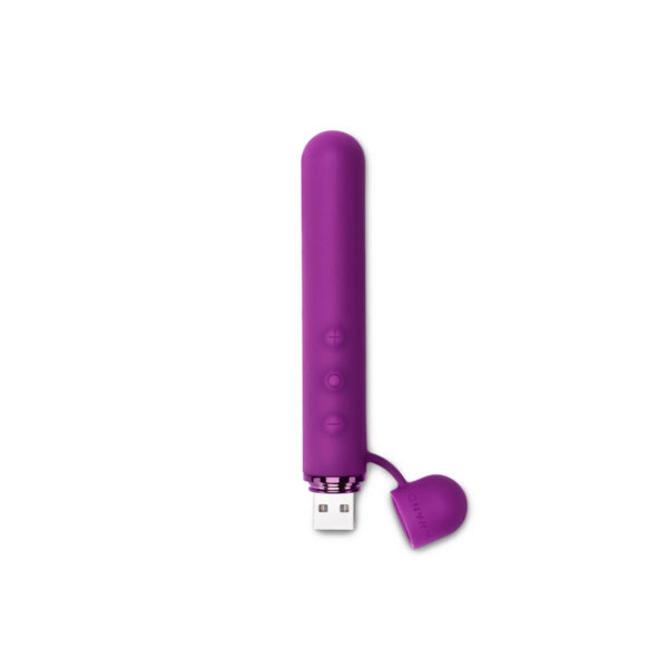 Mini Wibrator Le Wand Baton Fioletowy - obrazek 4
