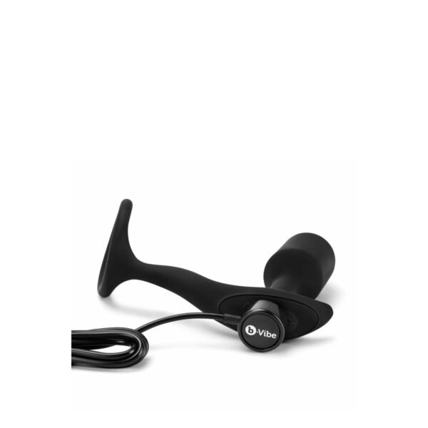 Zatyczka Analna B-Vibe Vibrating Snug & Tug M - obrazek 7