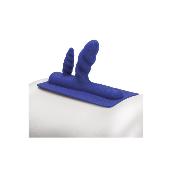 Masturbator The Cowgirl Unicorn Attachment Two-Nicorn Niebieski Ø 3,6 cm - obrazek 2