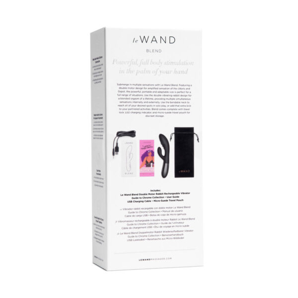 Wibrator punktu G Le Wand Blend Czarny - obrazek 7
