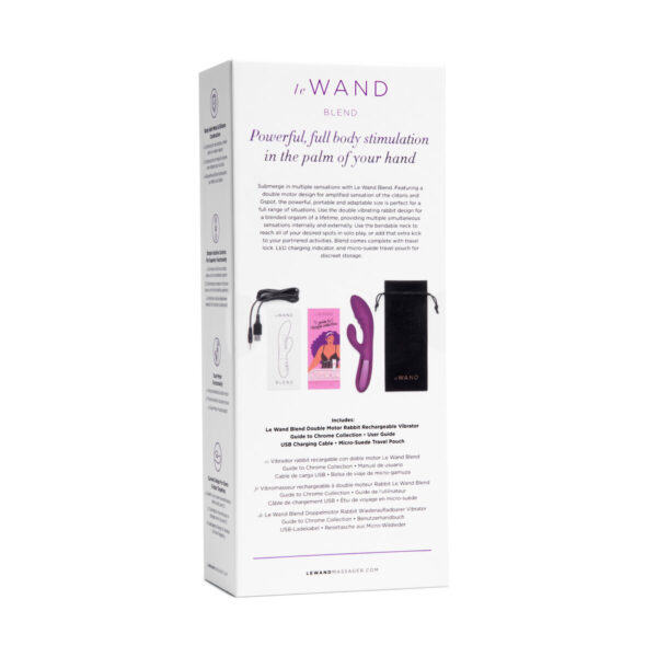 Wibrator punktu G Le Wand Blend Fioletowy - obrazek 7
