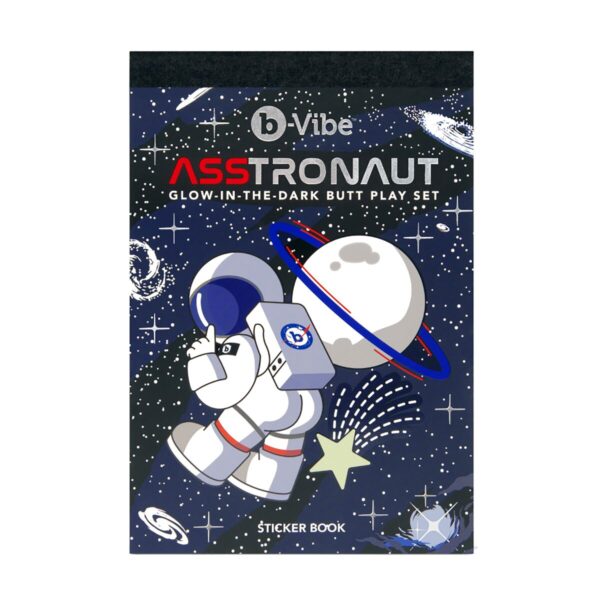 Anal Training duży zestaw do rokoszy B-Vibe ASStronaut Glow-in-the-Dark Kolor Zielony - obrazek 5
