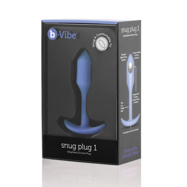 Zatyczka Analna B-Vibe Fioletowy Fiolet