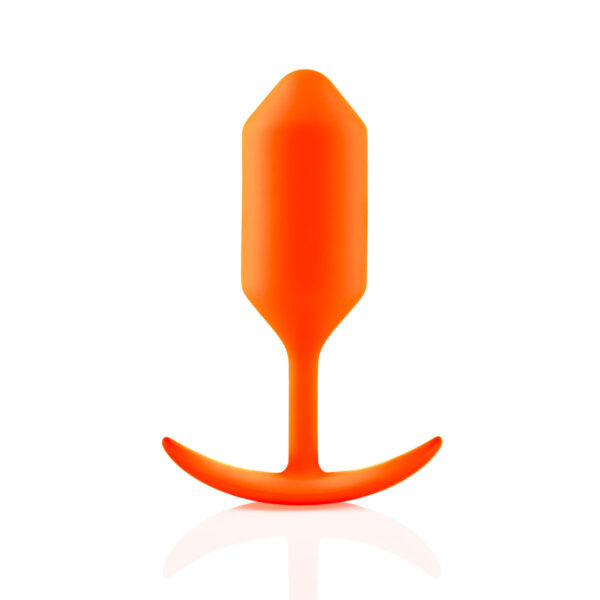 Zatyczka Analna B-Vibe 3 Pomarańczowy - obrazek 2