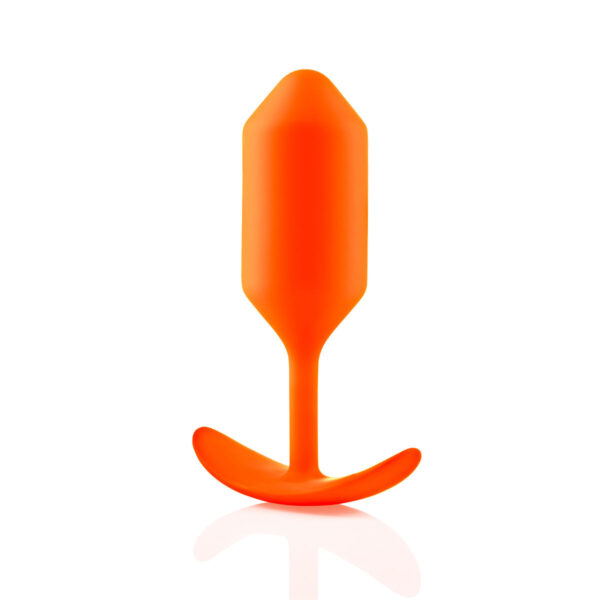Zatyczka Analna B-Vibe 3 Pomarańczowy - obrazek 3