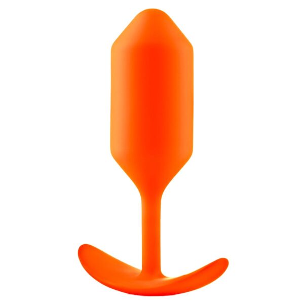 Zatyczka Analna B-Vibe 3 Pomarańczowy - obrazek 6
