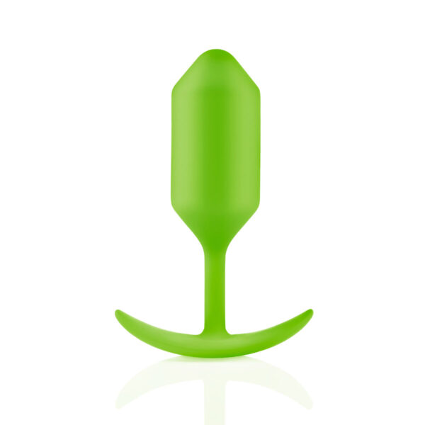 Zatyczka Analna B-Vibe 3 Kolor Zielony Limonka - obrazek 2
