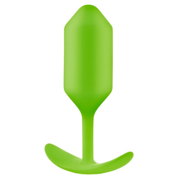 Zatyczka Analna B-Vibe 3 Kolor Zielony Limonka - obrazek 7