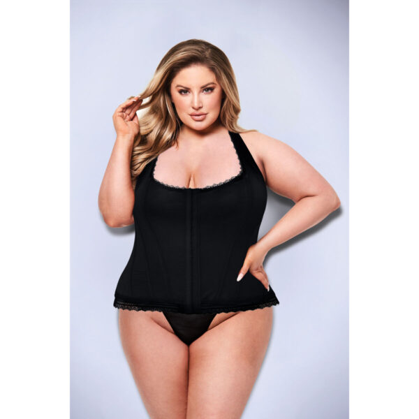 trykot Baci Lingerie Czarny XL/XXL - obrazek 2