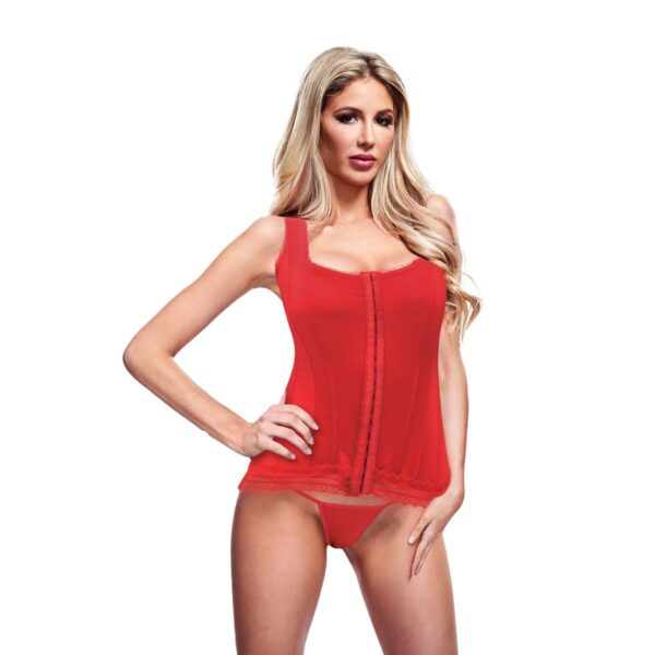 Zestaw bielizny Baci Lingerie Czerwony (L)