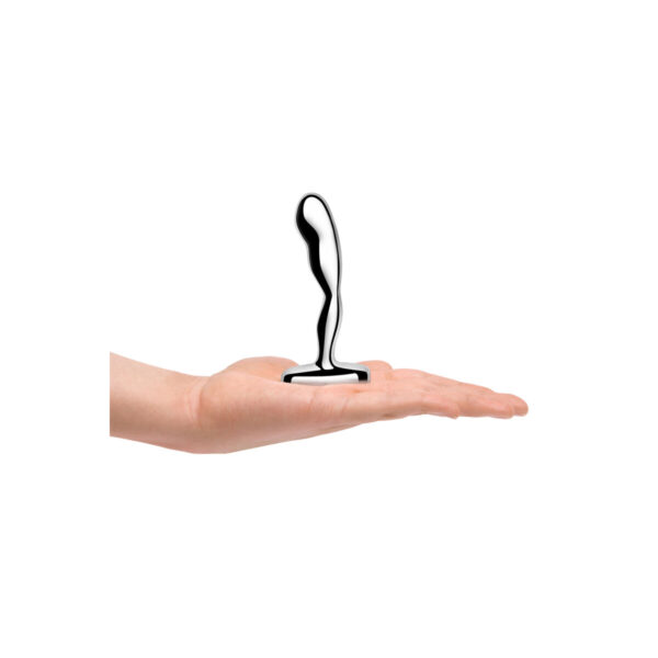 Zatyczka Analna B-Vibe Srebrzysty - obrazek 8