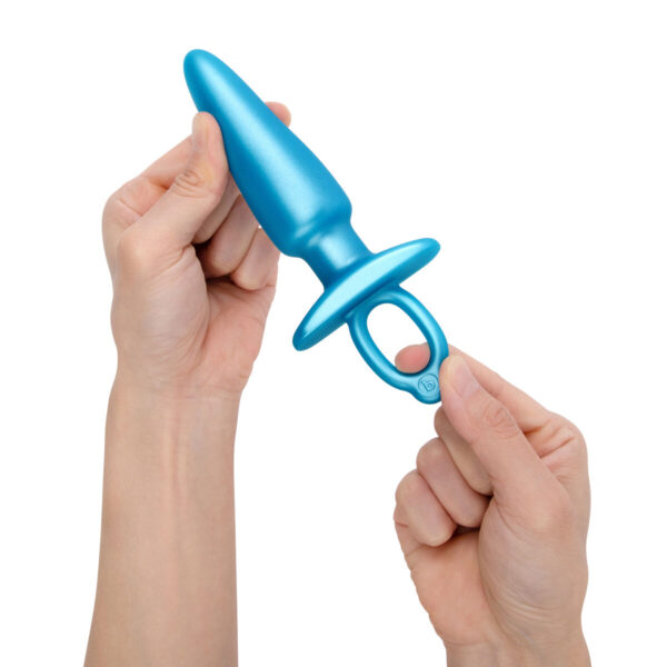 Zatyczka Analna B-Vibe Niebieski - obrazek 2