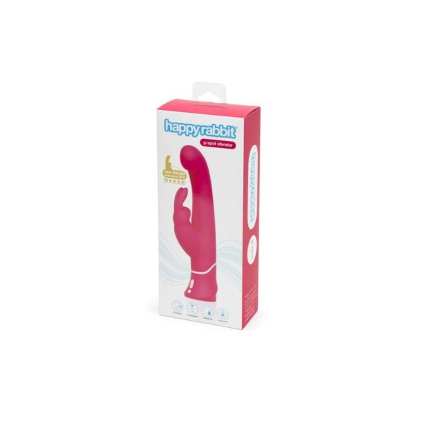 Wibrator w kształcie króliczka Happy Rabbit G-Spot Fuksja - obrazek 5