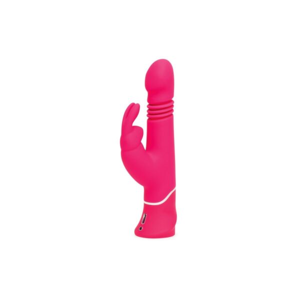 Thrusting Realistic Wibrator Happy Rabbit 01260 Różowy - obrazek 2